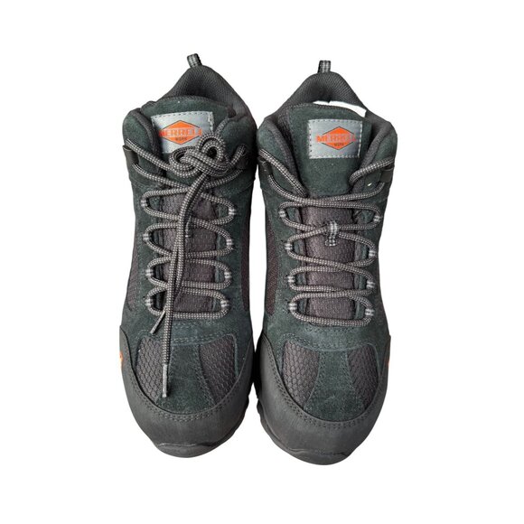 NEW Merrell Mens Size 7.5 Moab Onset Mid Waterproof Composite Toe Work Boot Blac - Picture 3 of 12